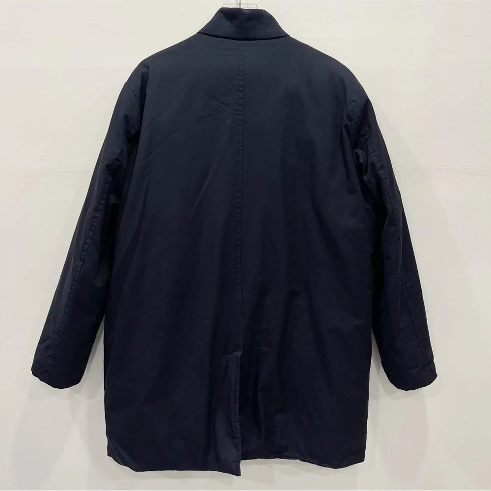 Banana Republic Cotton Filled Full Zip Jacket Preppy Navy Men’s XL